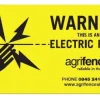 Battles Electric Fencing<Agrifence Warning Signs Pack of 3