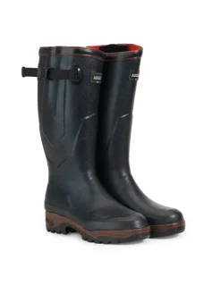 Aigle Women's Wellingtons|Men's Wellingtons<Parcours 2 ISO Neoprene Lined Gusset Wellington Boots