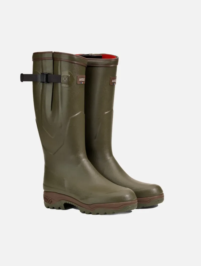 Aigle Women's Wellingtons|Men's Wellingtons<Parcours 2 ISO Neoprene Lined Gusset Wellington Boots