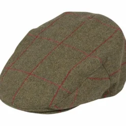 Alan Paine Hats & Scarves|Hats & Scarves<Combrook Tweed Waterproof Flat Cap