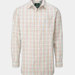 Alan Paine Shirts & Tops|Shirts<Ilkley Men's Shirt Longer Length Shooting Fit