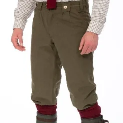 Alan Paine Trousers & Breeks<Men's Berwick Waterproof Shooting Breeks Olive