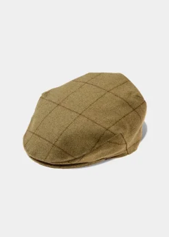 Alan Paine Hats & Scarves|Hats & Scarves<Men's Rutland Waterproof Tweed Flat Cap