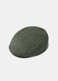 Alan Paine Hats & Scarves|Hats & Scarves<Men's Rutland Waterproof Tweed Flat Cap