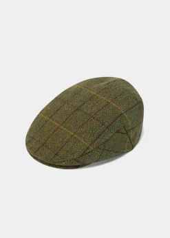 Alan Paine Hats & Scarves|Hats & Scarves<Men's Rutland Waterproof Tweed Flat Cap