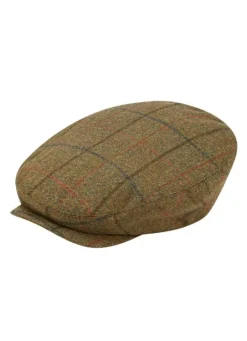 Alan Paine Hats & Scarves|Hats & Scarves<Men's Rutland Waterproof Tweed Flat Cap