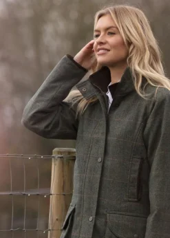 Alan Paine Jackets & Coats|Trousers<Women's Combrook Tweed Shooting Coat