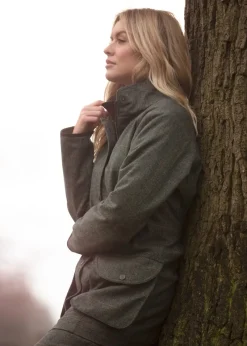 Alan Paine Jackets & Coats|Trousers<Women's Combrook Tweed Shooting Coat