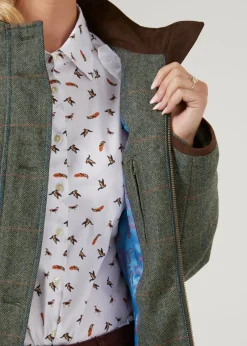 Alan Paine Jackets & Coats|Trousers<Women's Combrook Tweed Shooting Coat