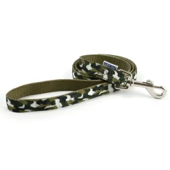 Ancol Pet Products Collars And Leads<Ancol Green Combat Lead 1M X 19mm