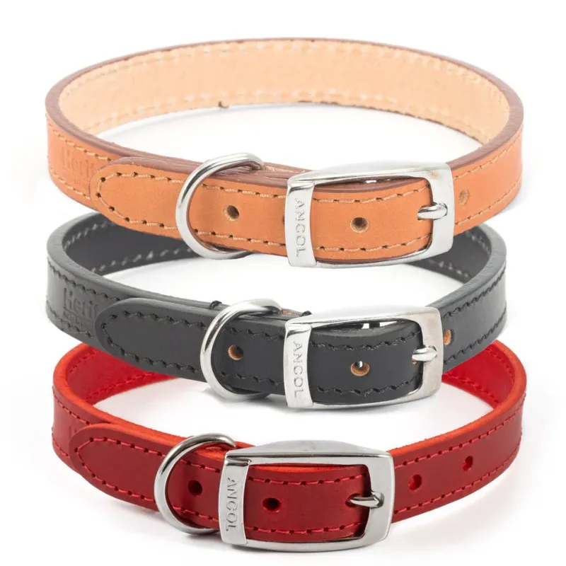 Ancol Pet Products Collars And Leads<Ancol Heritage Diamond Quilted Leather Collar