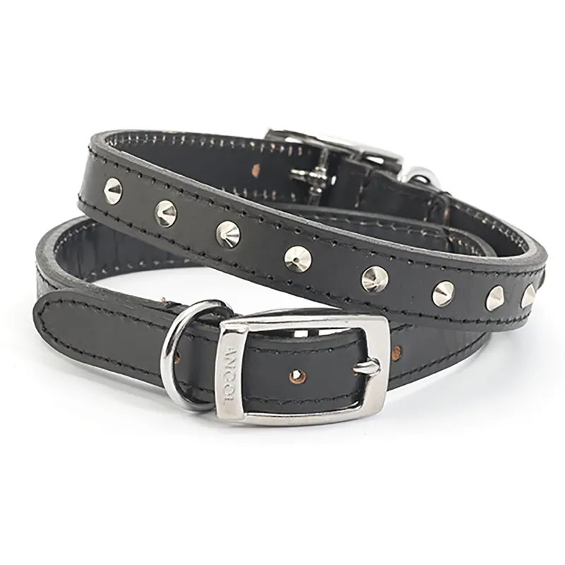 Ancol Pet Products Collars And Leads<Ancol Heritage Leather Stud Collar