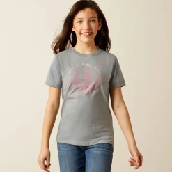 Ariat Tops & Base Layers<Kids 'Heels Down' T-Shirt SS25