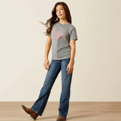 Ariat Tops & Base Layers<Kids 'Heels Down' T-Shirt SS25