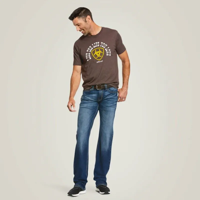 Ariat Trousers<M7 Rocker Stretch Nassau Stackable Straight Leg Jean