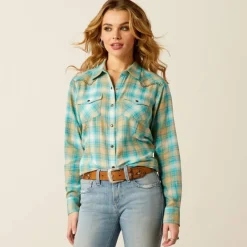 Ariat Shirts & Tops|Shirts & Tops<Women's Roping Plaid Shirt