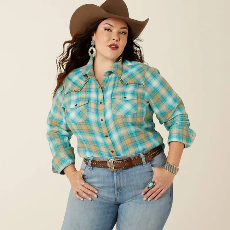 Ariat Shirts & Tops|Shirts & Tops<Women's Roping Plaid Shirt