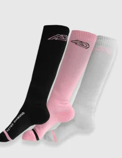 Aztec Diamond Socks|Socks<YR Pink Three Sock Pack SS25