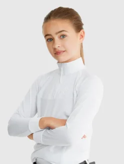 Aztec Diamond Show Shirts|Tops & Base Layers<YR White Mesh Shirt SS25