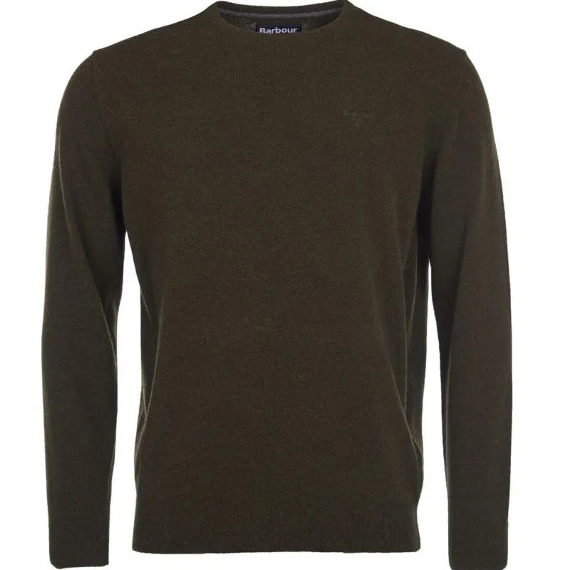 Barbour Sweaters & Fleeces|Sweaters & Fleeces<Essential Lambs Wool Crew Neck Jumper
