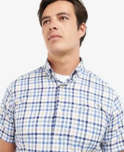 Barbour Shirts & Tops|Shirts<Men's Kinson Short Sleeve Shirt SS24