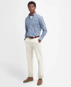 Barbour Shirts & Tops|Shirts<Men's Lomond Tailored Long Sleeve Shirt SS24