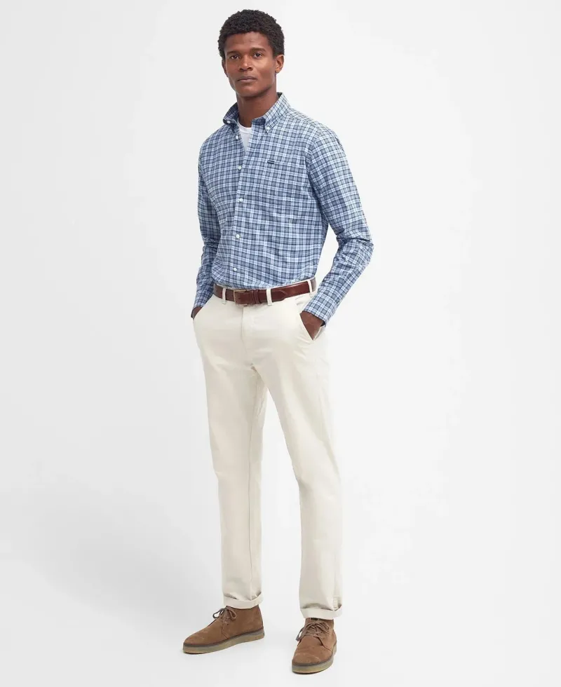 Barbour Shirts & Tops|Shirts<Men's Lomond Tailored Long Sleeve Shirt SS24