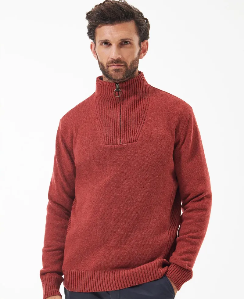 Barbour Sweaters & Fleeces|Sweaters & Fleeces<Men's Nelson Essential Half-Zip Sweater