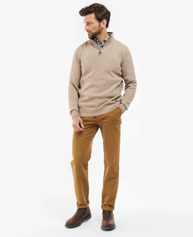 Barbour Sweaters & Fleeces|Sweaters & Fleeces<Men's Nelson Essential Half-Zip Sweater