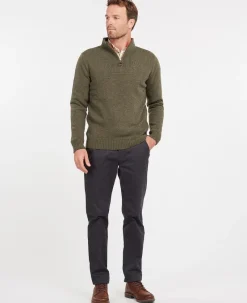Barbour Sweaters & Fleeces|Sweaters & Fleeces<Men's Nelson Essential Half-Zip Sweater
