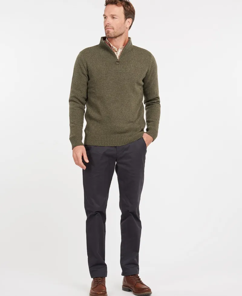 Barbour Sweaters & Fleeces|Sweaters & Fleeces<Men's Nelson Essential Half-Zip Sweater