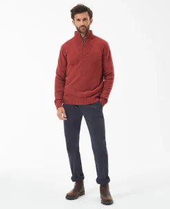 Barbour Sweaters & Fleeces|Sweaters & Fleeces<Men's Nelson Essential Half-Zip Sweater