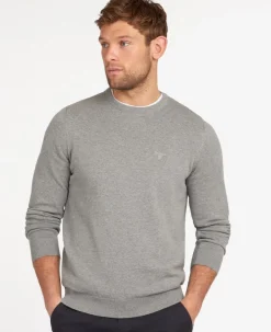 Barbour Sweaters & Fleeces|Sweaters & Fleeces<Men's Pima Cotton Crew Neck