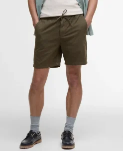 Barbour Trousers|Trousers & Breeks<Men's Washed Oxford Relaxed Shorts SS25