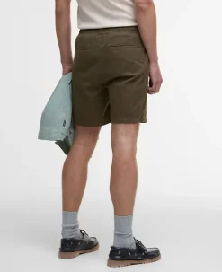 Barbour Trousers|Trousers & Breeks<Men's Washed Oxford Relaxed Shorts SS25
