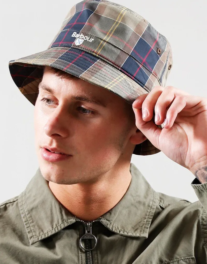Barbour Hats & Scarves|Hats & Scarves<Tartan Bucket Hat