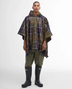 Country Ways Jackets & Coats|Jackets & Coats<Barbour Tartan Showerproof Poncho