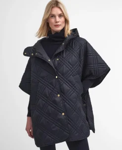 Barbour Jackets & Coats|Trousers<Women's Astor Quilted Cape