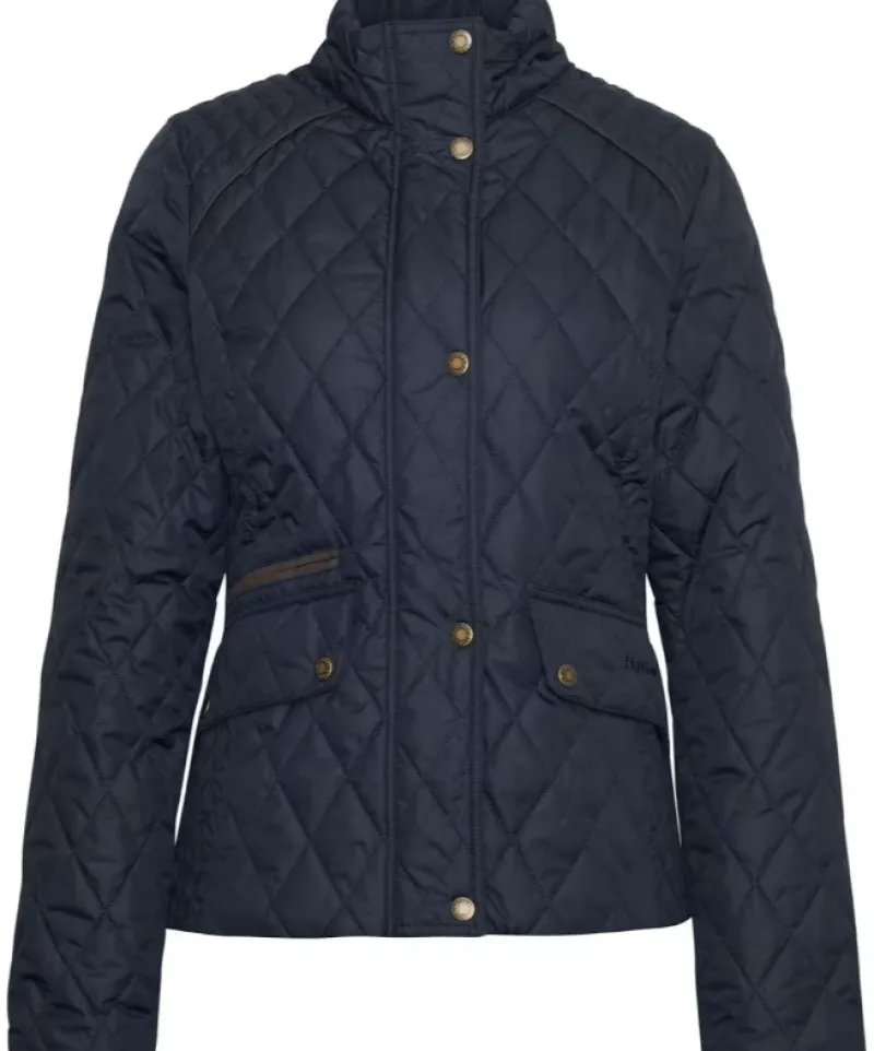 Barbour Jackets & Coats|Trousers<Women's Crawford Cavalry Quilted Jacket SS25
