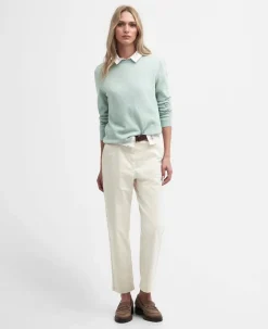 Barbour Sweaters & Jumpers|Sweaters & Jumpers<Women's Lavender Crew Neck Jumper