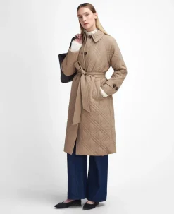 Barbour Jackets & Coats|Trousers<Women's Mariah Quilted Trench Coat