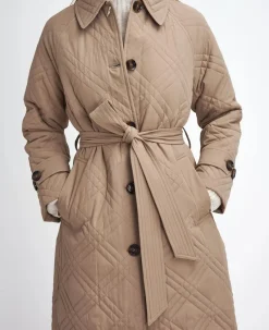 Barbour Jackets & Coats|Trousers<Women's Mariah Quilted Trench Coat