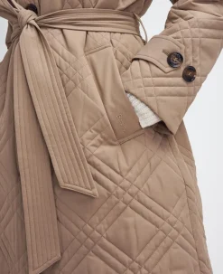 Barbour Jackets & Coats|Trousers<Women's Mariah Quilted Trench Coat