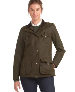 Barbour Jackets & Coats|Trousers<Women's Winter Defence Wax Jacket