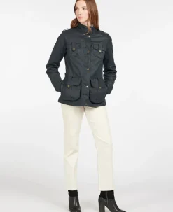 Barbour Jackets & Coats|Trousers<Women's Winter Defence Wax Jacket