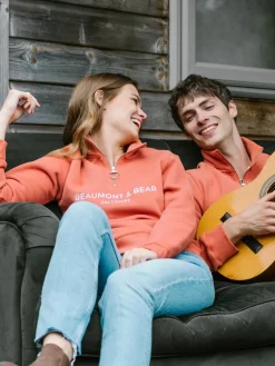 Beaumont u0026 Bear Sweaters & Fleeces|Sweaters & Fleeces<Beaumont & Bear Unisex Kingswear Quarter Zip