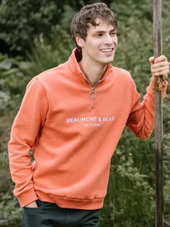 Beaumont u0026 Bear Sweaters & Fleeces|Sweaters & Fleeces<Beaumont & Bear Unisex Kingswear Quarter Zip