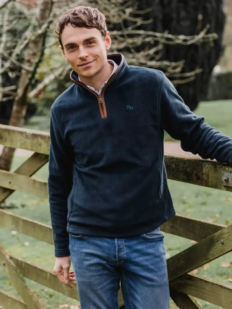 Beaumont u0026 Bear Sweaters & Fleeces|Sweaters & Fleeces<Beaumont & Bear Unisex Topsham Fleece Quarter Zip