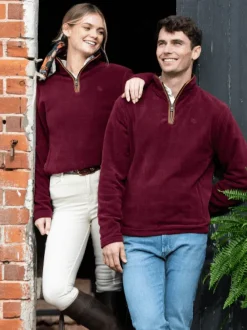 Beaumont u0026 Bear Sweaters & Fleeces|Sweaters & Fleeces<Beaumont & Bear Unisex Topsham Fleece Quarter Zip