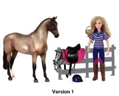 Breyer Toys<Classic English Horse & Rider